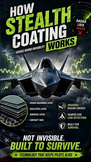 How Stealth Coating Works | The Secret Behind America's Invisible Fighter Jets