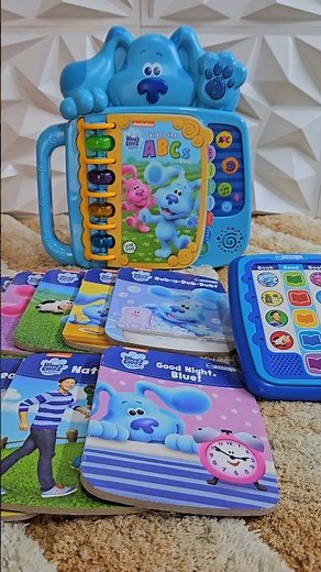LeapFrog Blue’s Clues & You! Skidoo Into ABCs Book and Blue's Clues & You! Me Reader Jr.