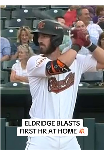 Eldridge Hits First Home Run at Home in Thrilling Game