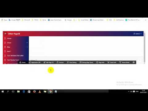Custom Header and Navigation Menu Color In Oracle Apex