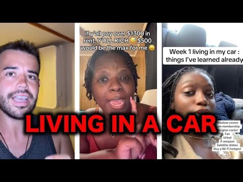 Americans Can't Afford Rent So They're FORCED To Move Into Their Cars In 2026