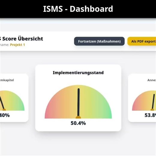ISMS Dashboard Demo: Automate ISO 27001 Compliance