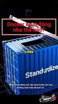 Docker hoạt động thế nào? Image tạo container chạy app 🐳 #Docker #DevOps
