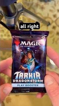 Opening a Tarkir Dragonstorm Booster Pack #MTG #magicthegathering #magicbooster #tarkirdragonstorm