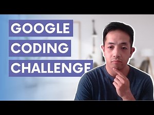 Coding Challenge From Google!