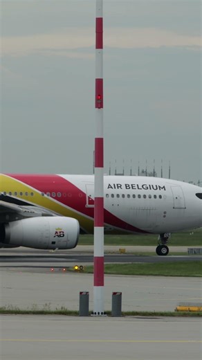Air Belgium A330 Airbus Spoolup at Frankfurt Airport (EDDF)
