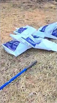 Peat moss replacement on a septic system.