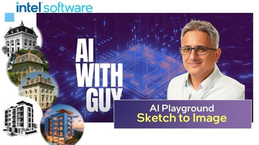 Sketch to Image with Intel AI Playground | Intel Software | Guy Tamir