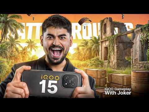 🔴REACTION AND BGMI #iQOO15