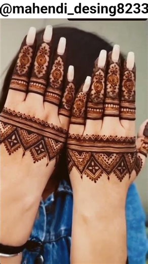 Akshara mehndi design 💞😍🥀 #beautiful #creativehenna #hennadesign #hennatattoodesign #mehandi #henna