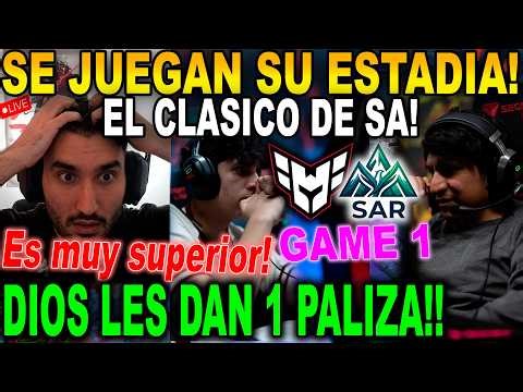 😮EL CLASICO ES EPICO!😮 PAPITA SE VUELVE LOCO CON INCREIBLE PARTIDAZA ENTRE HEROIC VS S.A.R! PGL 8