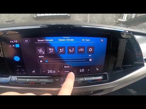 Volkswagen Multivan T7 – Cómo acceder y gestionar el menú de control de clima