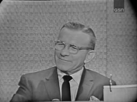 What's My Line? - George Burns; Martin Gabel [panel] (Jun 18, 1961)