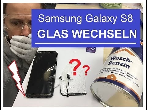 Samsung Galaxy S8 Glas Tauschen Wechseln Reparatur UNTER 40€ MACHBAR?? G950F/GERMAN