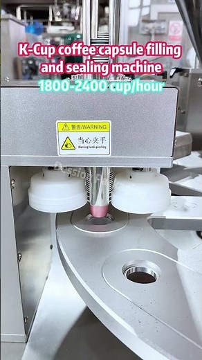 K-Cup Coffee Capsule Filling & Sealing Machine | Automatic Rotary Packer