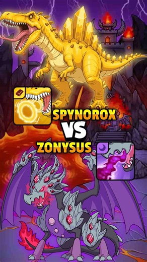 Spynorox vs Zonysus in Dynamons world🔥💀 ||