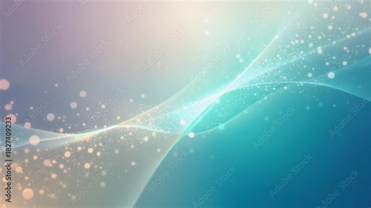 光の粒が流れるドットグラデーション背景ループ動画