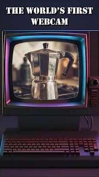 The Weird Story Behind the World's First Webcam☕📹 #shorts #facts #webcam #history