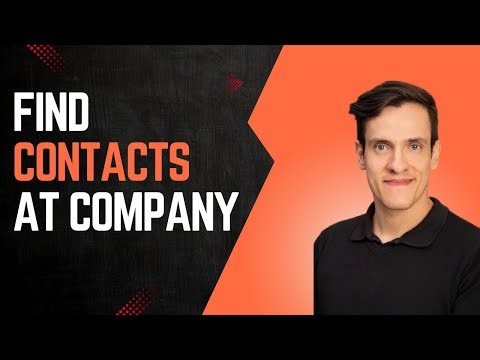 How to Find Contacts from a SPECIFIC List of Companies