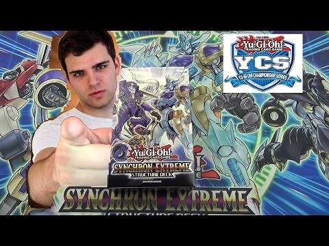 Best Yugioh 2015 Synchron Extreme Structure Deck Opening Review & YCS Vlog! OH BABY!!