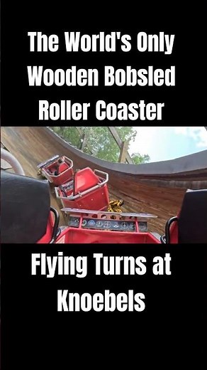 Flying Turns - World's Only Wooden Bobsled Roller Coaster (Full ride video on channel)