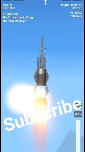 Alien 👽 Rocket 🚀 test failed in sfs #sfs #spaceflightsimulator #sfs2 #alien #rocket #rocketlaunch