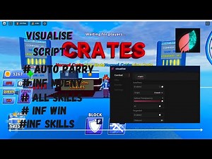 VISUALISE Blade Ball Script | Auto parry INF skills Auto farm etc