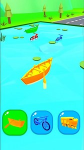 boat racing game shape -shifting #shortsfeed