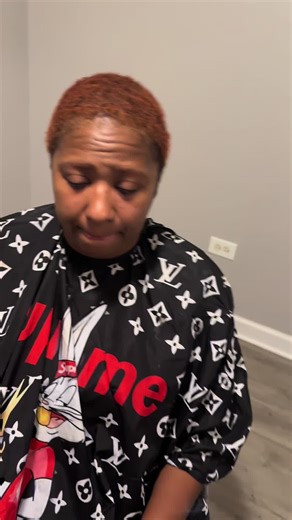 #beforeandafter #shorthair #colorhair #eyebrows Thanks for your support Jen💯