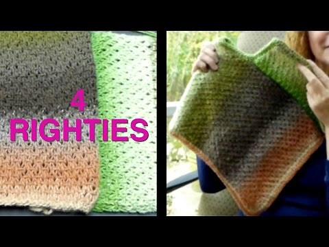 Watch How To Assemble 2-Panel PONCHO - Part 2/2 (4 Righties)