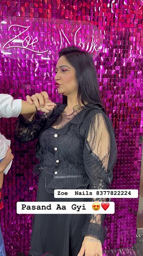 214K views · 2.6K reactions | Pasand Aa Gyi ❤️ #ManmeetKaur #hair #hairstylist #zoenails #facebookpost #fashion | Zoe Nails | Facebook