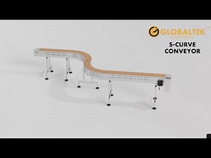 GLOBALTEK® - S-Shaped Curved Conveyor