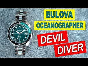 Bulova Oceanographer 'DEVIL DIVER' (Green 96B322) Review