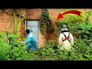 Time-Lapse: Cleaning an Overgrown Abandoned House — Shocked to See a Ghost Watching Us From Inside