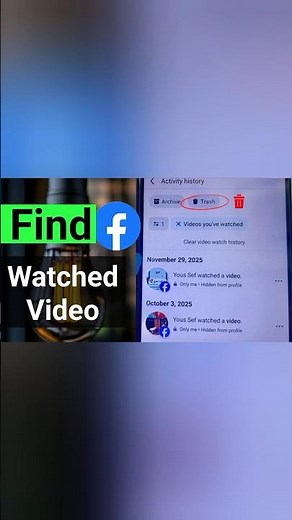 Check Facebook Video History in 2026