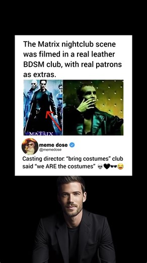 the matrix nightclub scene was filmed in real leather club