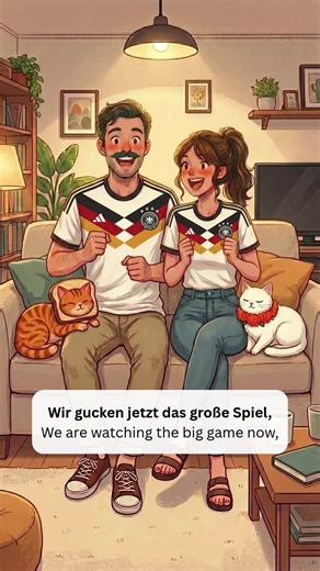 ⚽️ THE ULTIMATE GERMAN CULTURE SHOCK ⚽️ Want to learn German fast? If you are an expat in Germany or just fascinated by German culture, the 2026 World Cup is the absolute best time to practice your German pronunciation and pick up basic German vocabulary! 🇩🇪 Right now, every street from Munich to Berlin is covered in Schwarz, Rot, und Gold (Black, Red, and Gold). Life in Germany completely changes during the tournament. Football (der Fußball) is practically a second language here. To speak Ger