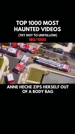 Haunted History on Instagram: "The claim that Anne Heche “unzipped her body bag” comes from a viral hoax that spread on social media after her death in August 2022. Some videos circulating online were falsely labelled to suggest she was alive after being declared dead, but no credible news outlet or official source has ever reported such an event. The footage often cited either shows unrelated medical transport clips or heavily edited material that has been misrepresented for shock value. In rea