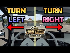 How to Activate Head Rotation When Turning Left & Right On ETS2 - Euro Truck Simulator 2 TUTORIAL