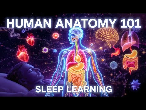 Human Anatomy 101 🫀 Complete Body Systems Sleep Learning | All 11 Systems Explained | #sleeplearning