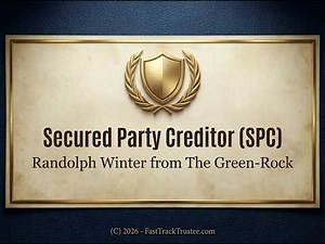 Secured Party Creditor & Uniform Commercial Code ~ Randolph Winter