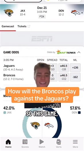 CCG Sports on Instagram: "How will the Jags fare vs Denver? #broncos #nfl #football #jaguars #bonix"