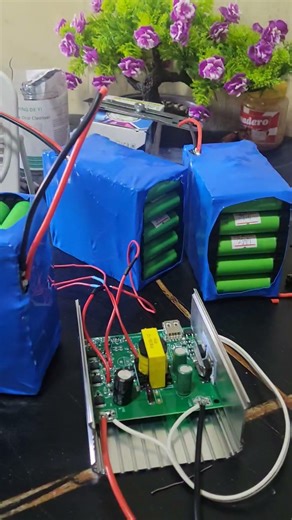 DIY Solar generator on process