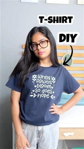 50 Rs Wali T-shirt 500 ki Bana Di #diy #tshirt #craft #printing