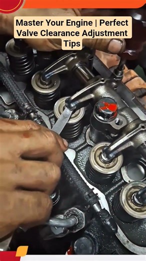 Master Your Engine | Perfect Valve Clearance Adjustment Tips #shorts #tips