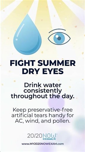 Vision Protection Tips for Summer - 20/20NOW Eye Exams, PC