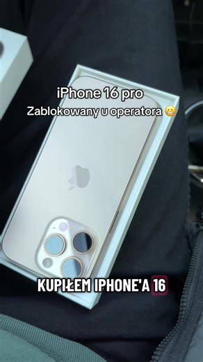 16 pro - blokada operatora plus #dlaciebie #iphone #viral