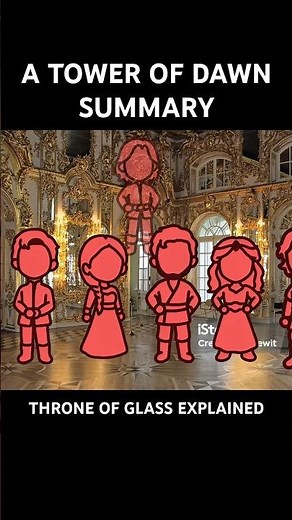 A RECAP OF TOWER OF DAWN ✨ throne of glass series explained #booktube #fantasybooks #towerofdawn