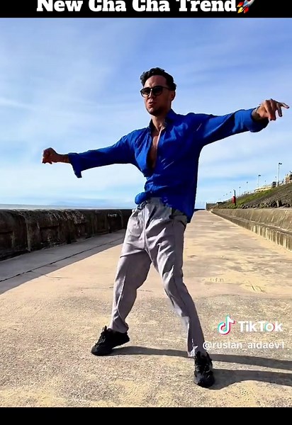 New Cha Cha Trend with the Blue Shirt Guy