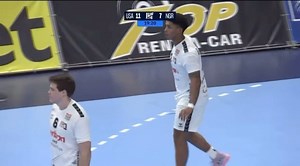 Gary Phillips finds the back of the net! 🎯 From Army West Point Team Handball, he scores his first Senior National Team goal! 👏🇺🇸 | USA Team Handball